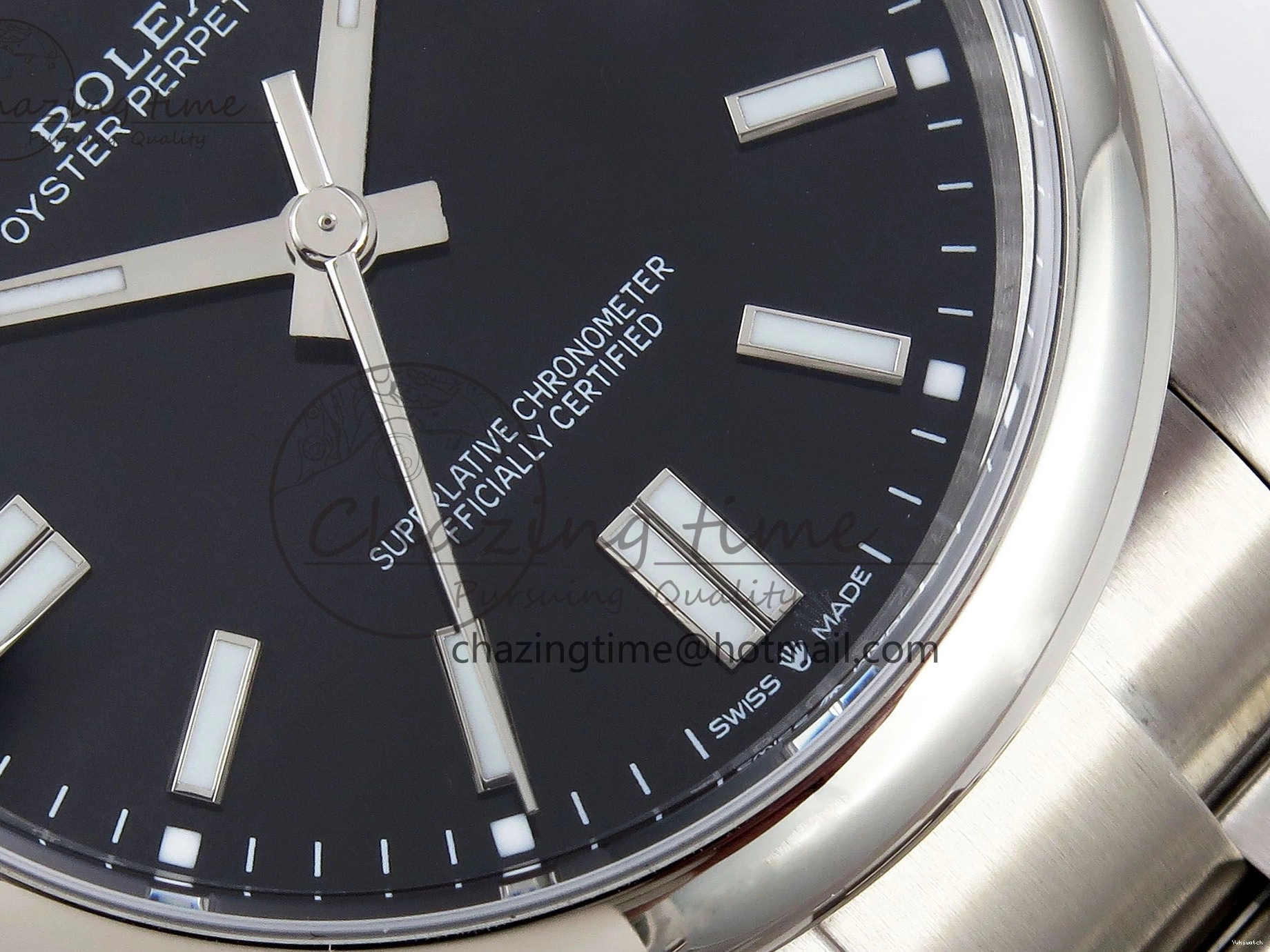 124300 Black Steel Best Oyster APF Edition VR3230 41mm 1:1 904L Dial Perpetual 0409